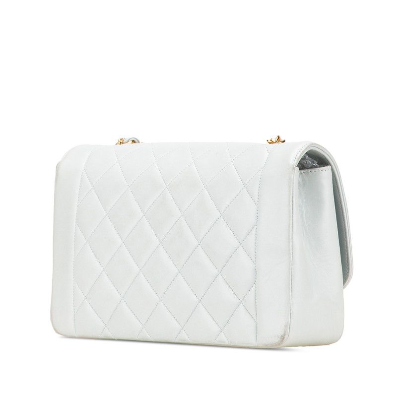 Chanel Diana Lambskin Shoulder Bag