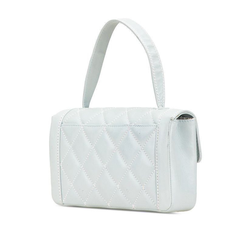 Chanel Coco Mark Wild Stitch Lambskin Handbag