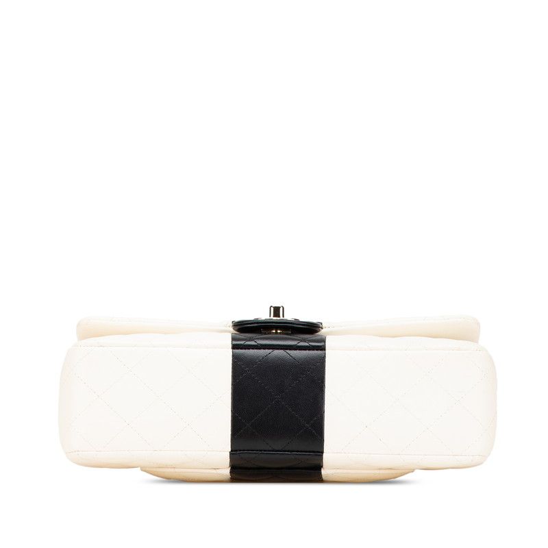 Chanel Coco Mark Double Flap Matelass  25 Lambskin Shoulder Bag