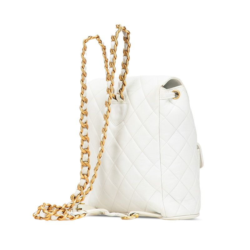 Chanel Coco Mark Matelasse Lambskin Backpack