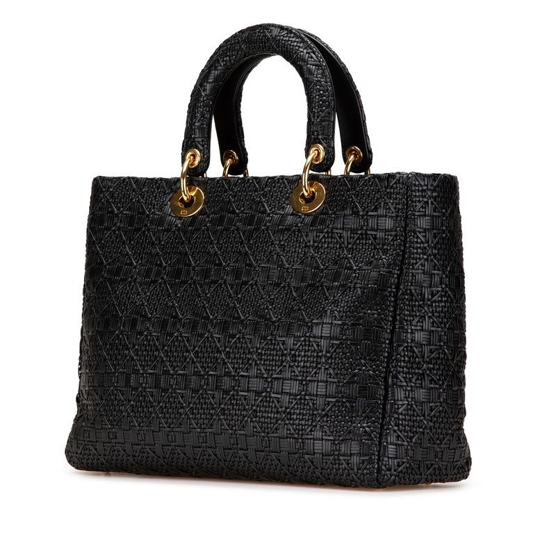 Dior Lady Dior Leather 2way Bag