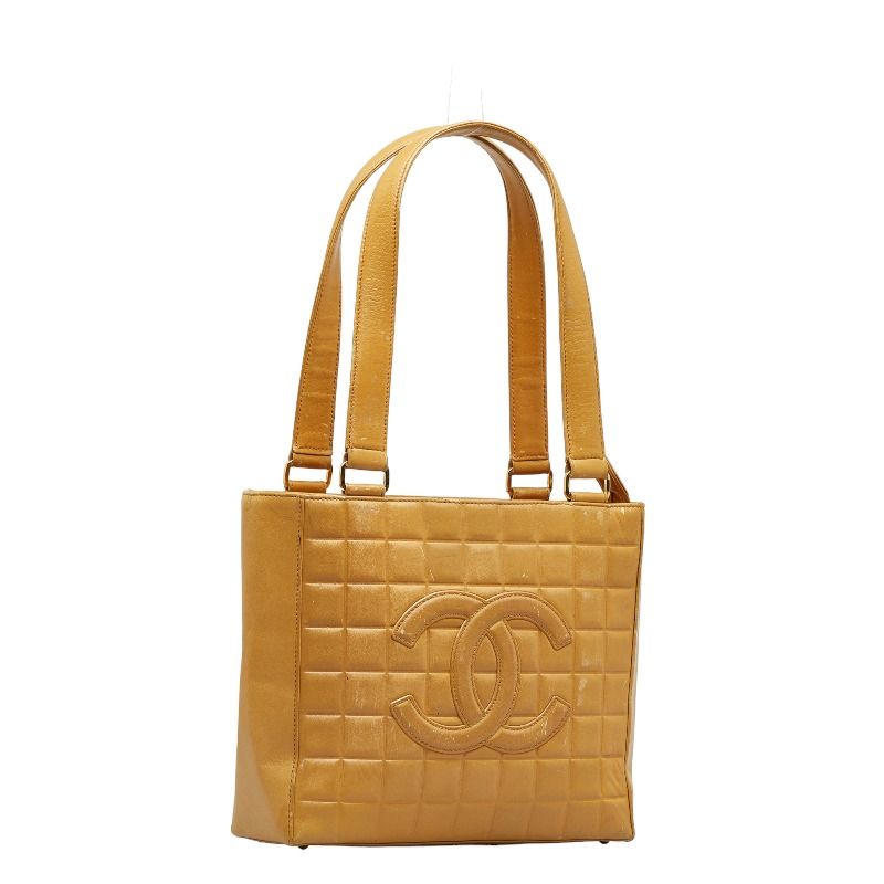 Chanel Choco Bar Leather Shoulder Bag