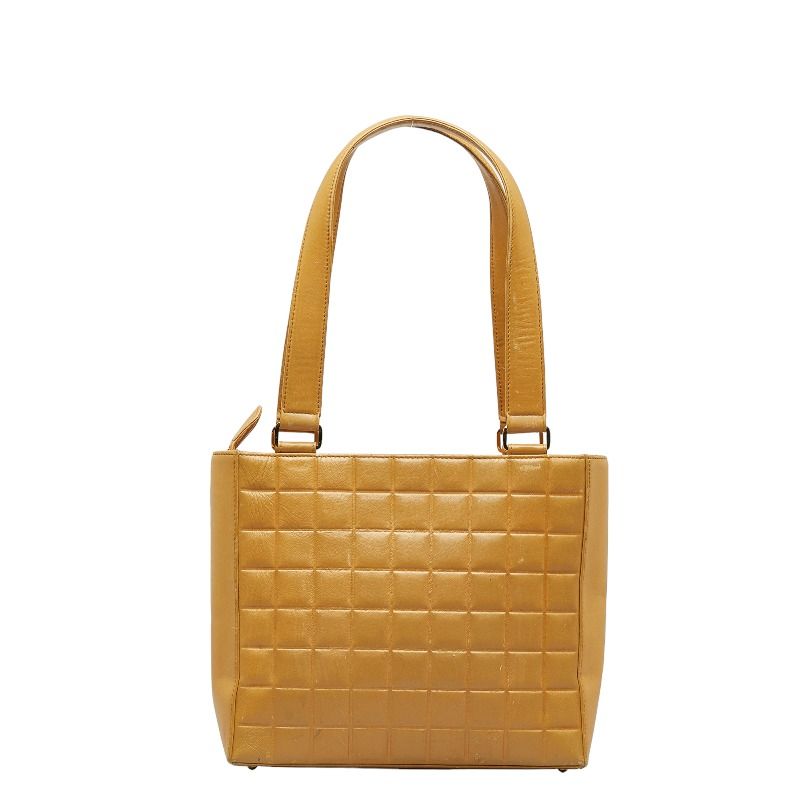 Chanel Choco Bar Leather Shoulder Bag