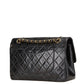 Chanel Matelasse 25 Lambskin Double Flap Chain Shoulder Bag