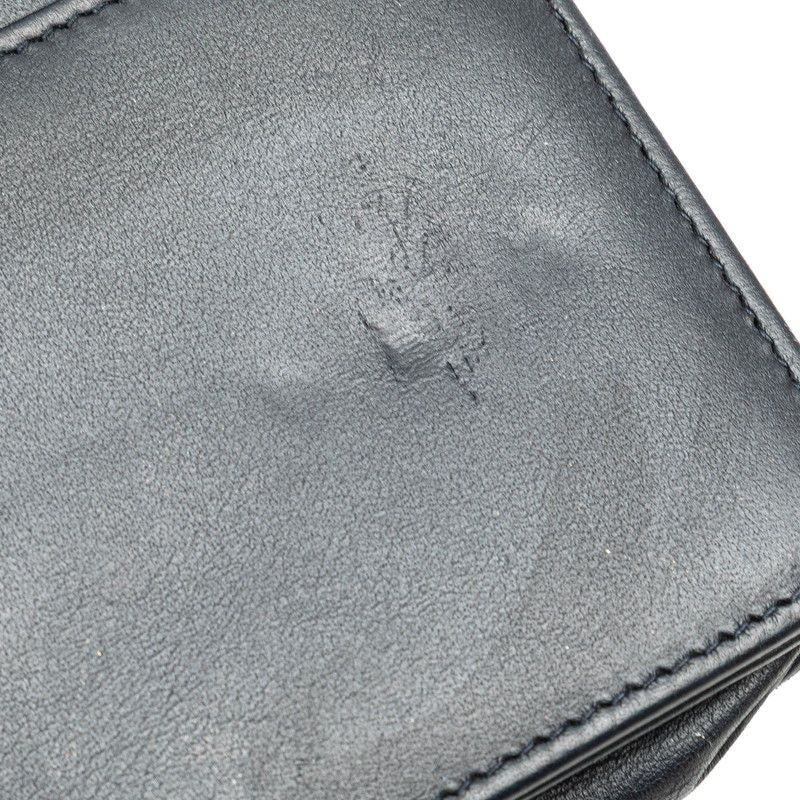 Chanel Deauville Denim Chain Wallet