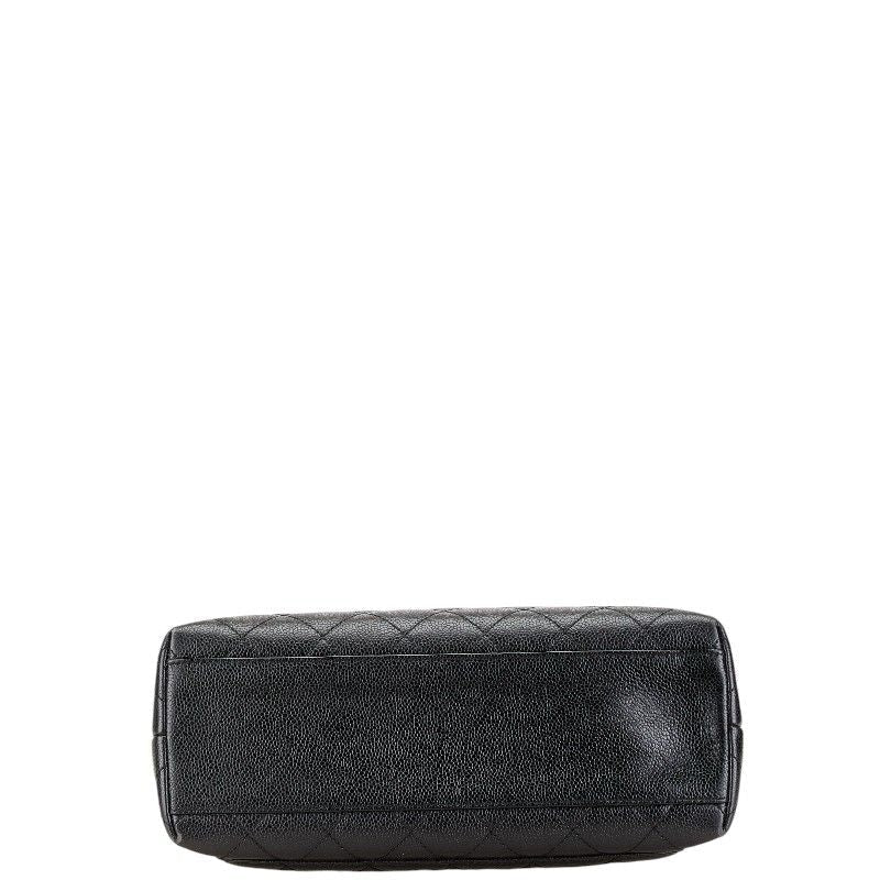 Chanel Coco Mark Matelasse Caviar Skin Handbag