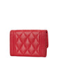 Chanel Coco Mark Matelasse Lambskin Card Case