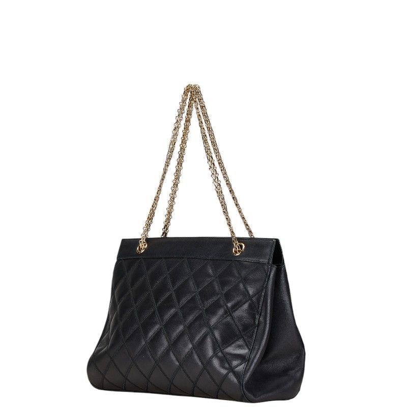 Chanel Bicolore Coco Mark Calfskin Shoulder Bag