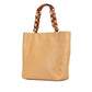 Chanel Coco Mark Caviar Skin Chain Tote Bag