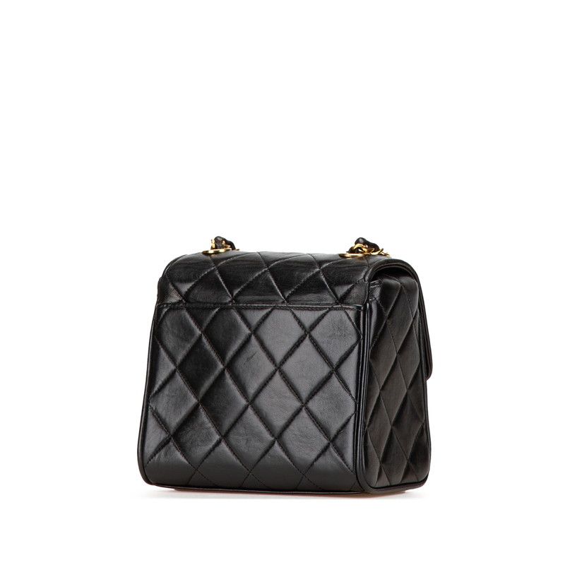 Chanel Coco Mark Matelasse Lambskin Shoulder Bag