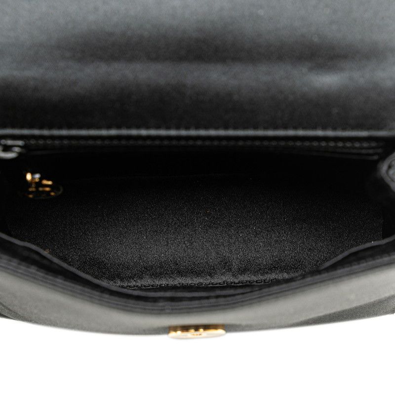 Chanel Coco Mark Satin Mini Shoulder Bag