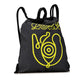 Loewe Anagram Denim Cotton Drawstring Bag