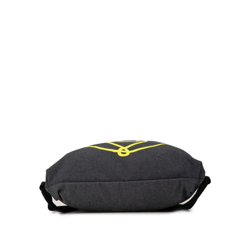 Loewe Anagram Denim Cotton Drawstring Bag