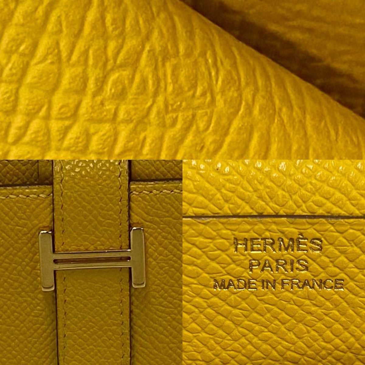 Hermes Bearn Soufflet Veau Epsom Long Wallet