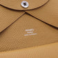 Hermes Calvi Duo Epsom 2way Coin Case Card Case