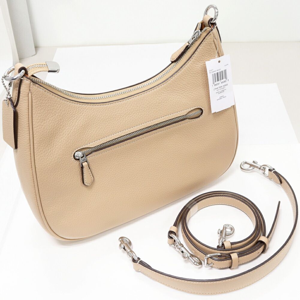 Coach Teri Hobo Calf 2way Shoulder Bag