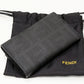 Fendi PVC Canvas 6 Key Case Black 8AP079 00VRE F0XB8