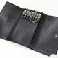 Fendi PVC Canvas 6 Key Case Black 8AP079 00VRE F0XB8