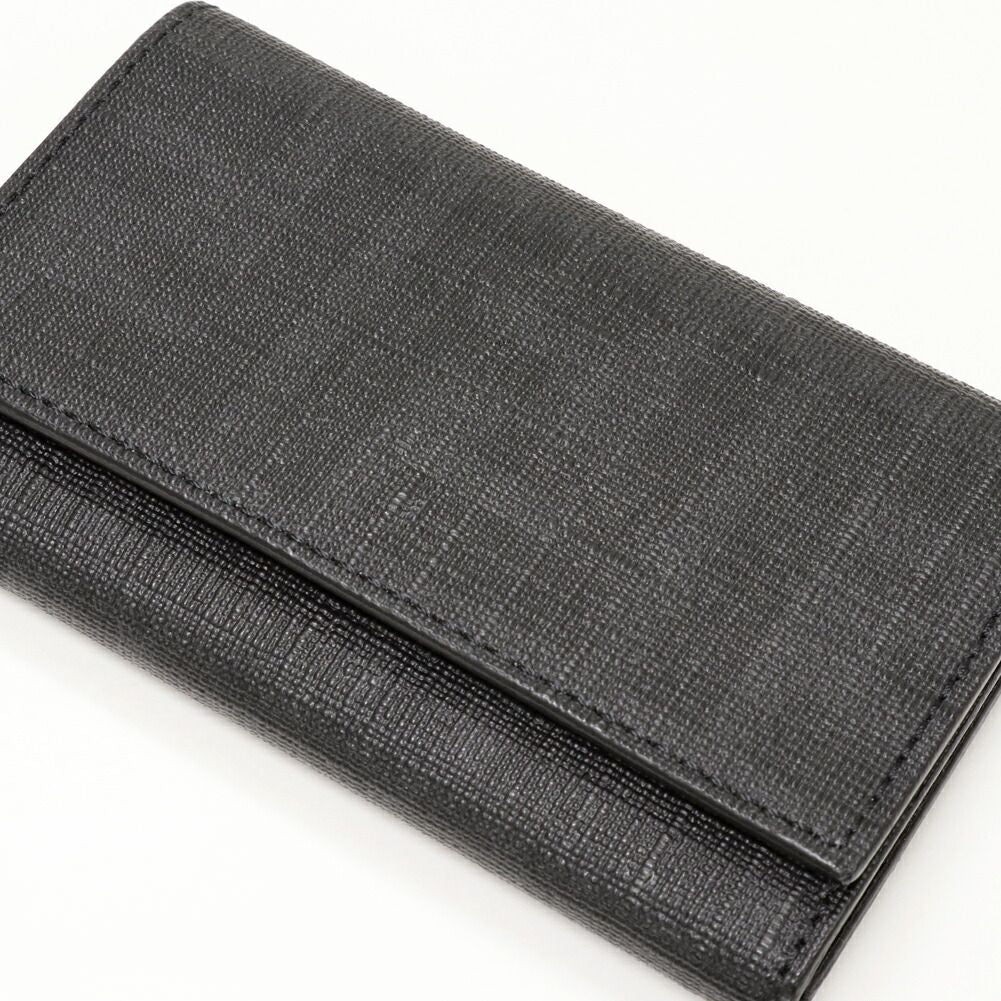 Fendi PVC Canvas 6 Key Case Black 8AP079 00VRE F0XB8