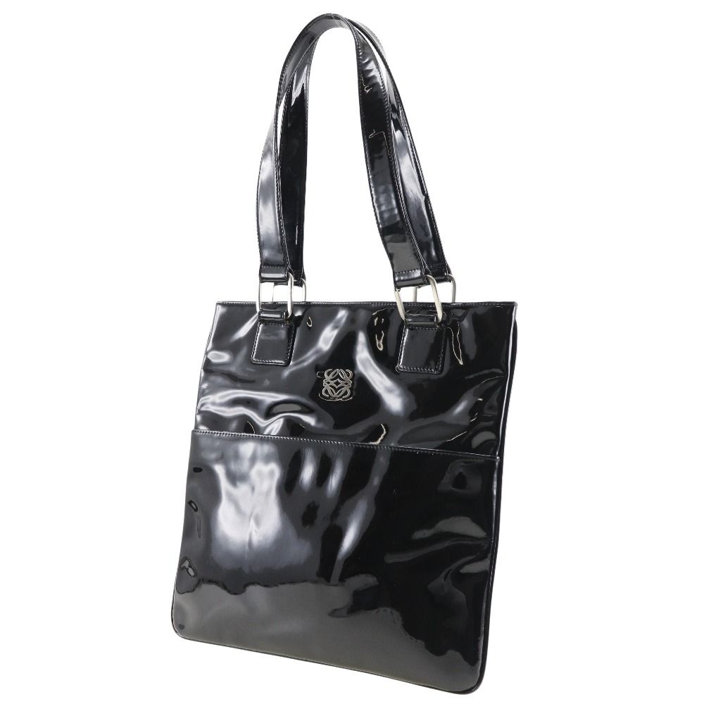 Loewe Anagram Enamel 2way Tote Bag