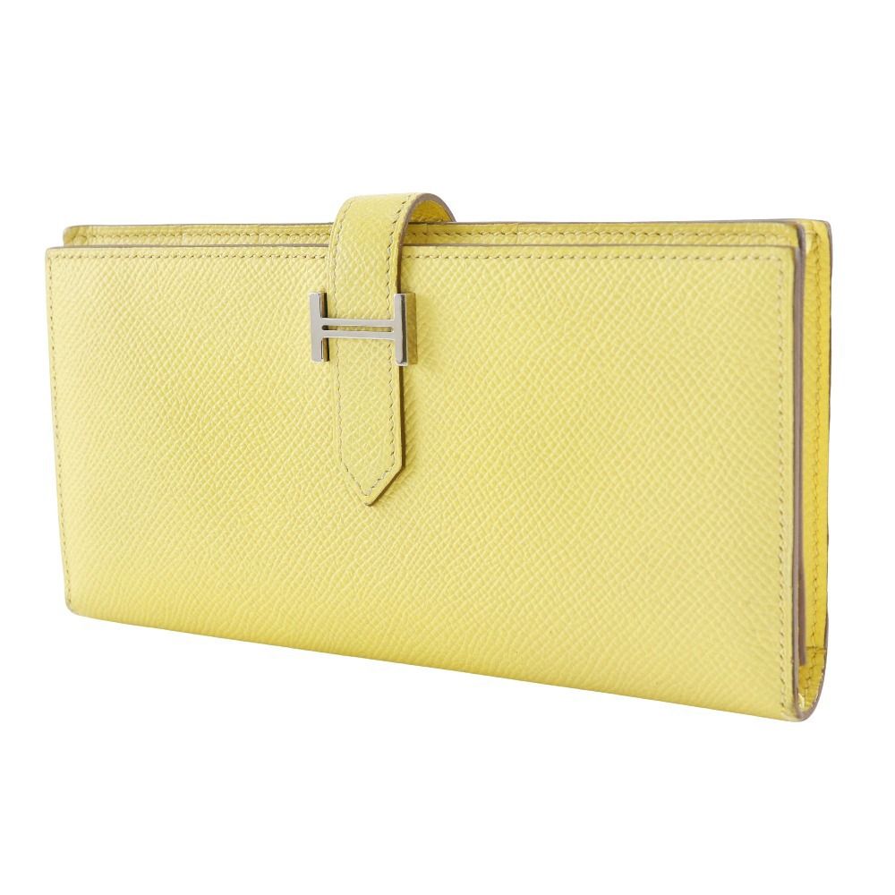 Hermes Bearn Soufflet Epsom Long Wallet