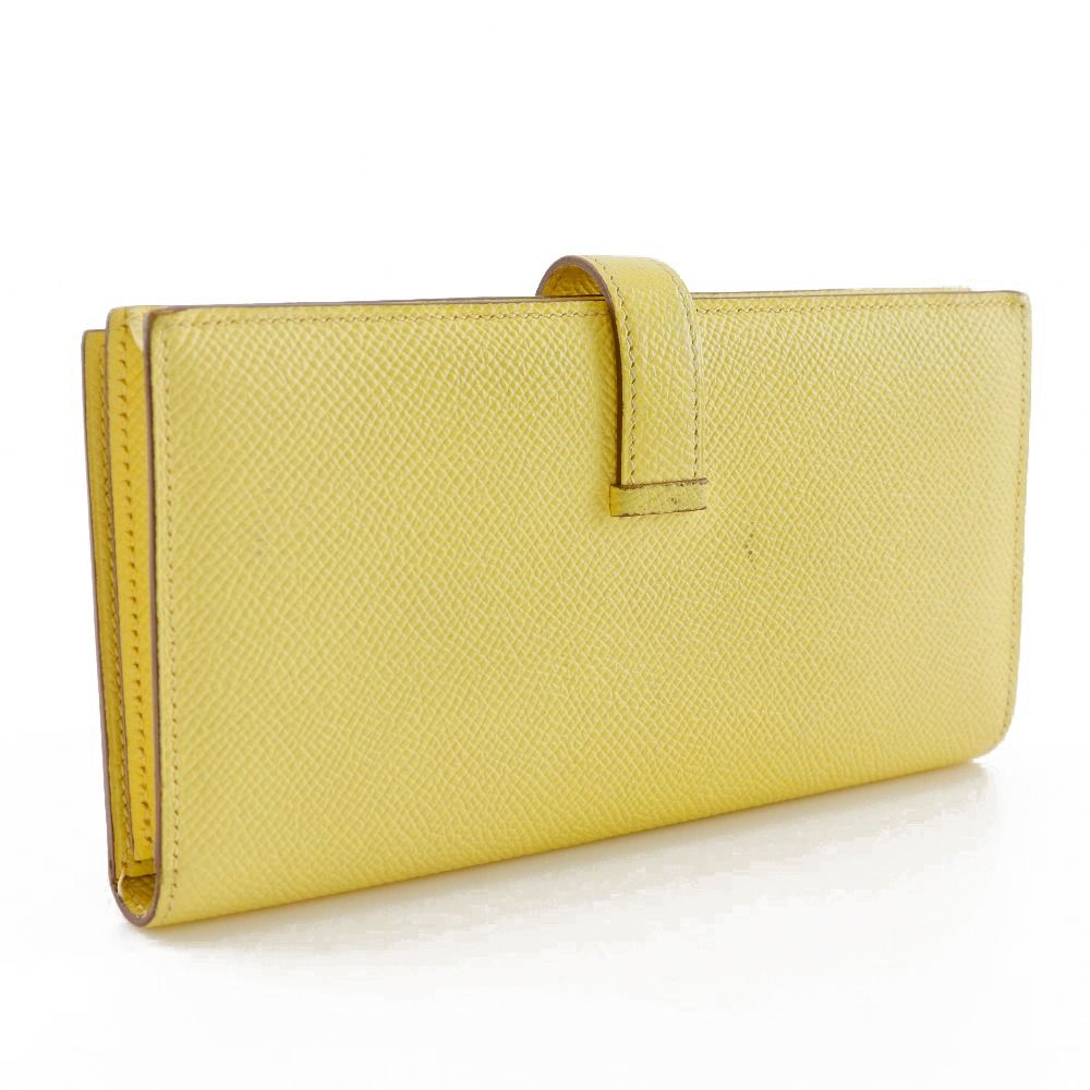 Hermes Bearn Soufflet Epsom Long Wallet