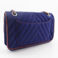 Chanel Double Chain Shoulder Bag Cotton Shoulder Bag