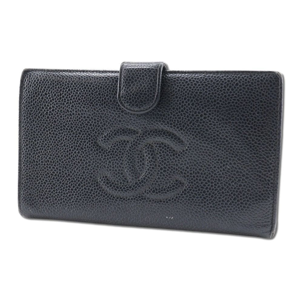 Chanel Long Wallet Caviar Wallet