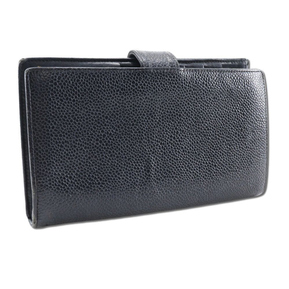 Chanel Long Wallet Caviar Wallet
