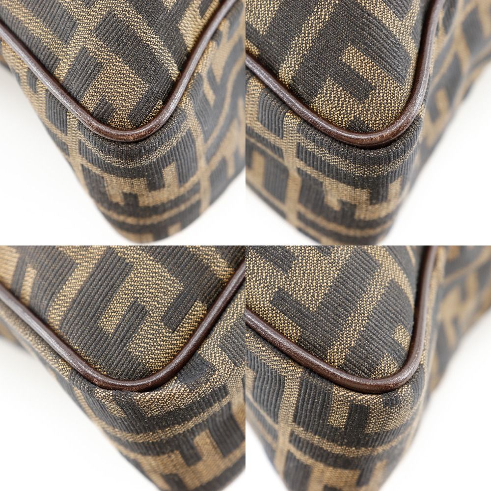 Fendi Zucca Nylon Canvas Handbag