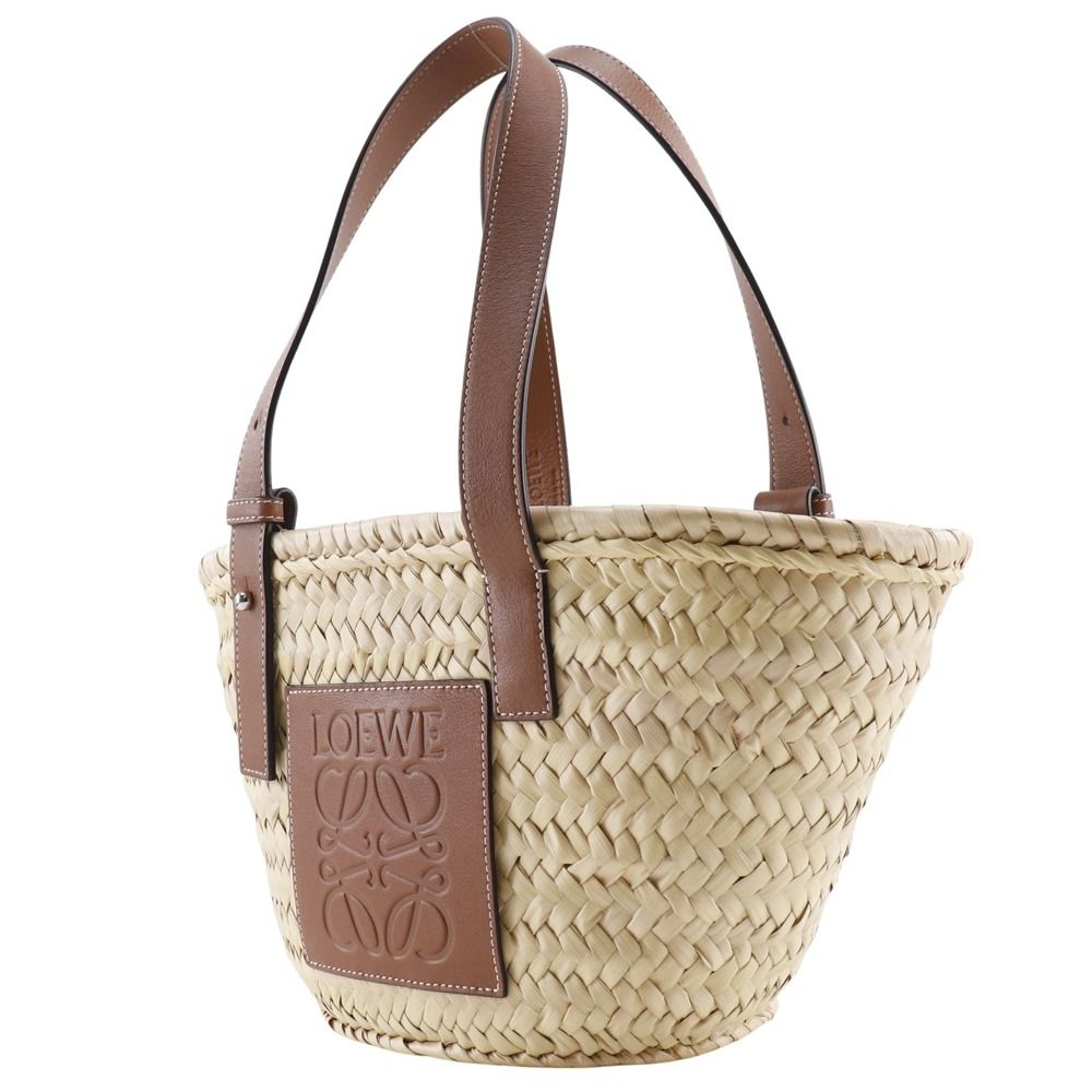 Loewe Basket Bag Raffia 2way tote bag