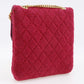 Chanel Chain Pouch Cotton 2way Shoulder Bag