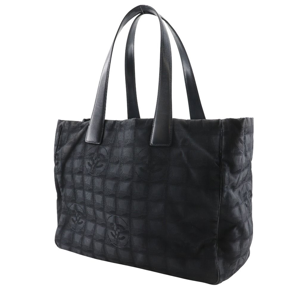 Chanel New Travel Line Nylon Canvas Tote Bag