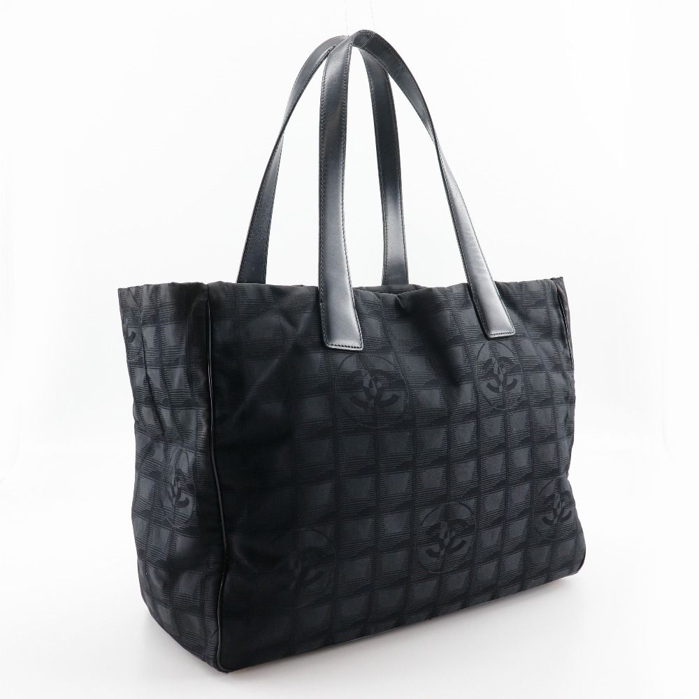Chanel New Travel Line Nylon Canvas Tote Bag