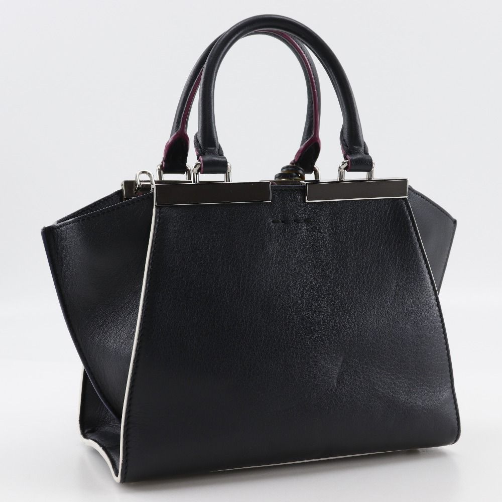 Fendi Petit 2Jours Leather 2way Bag