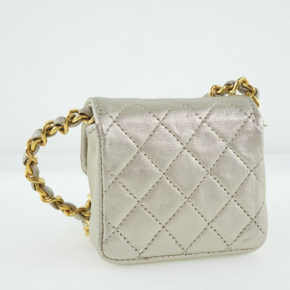 Chanel Chain Pochette Calf Shoulder Bag