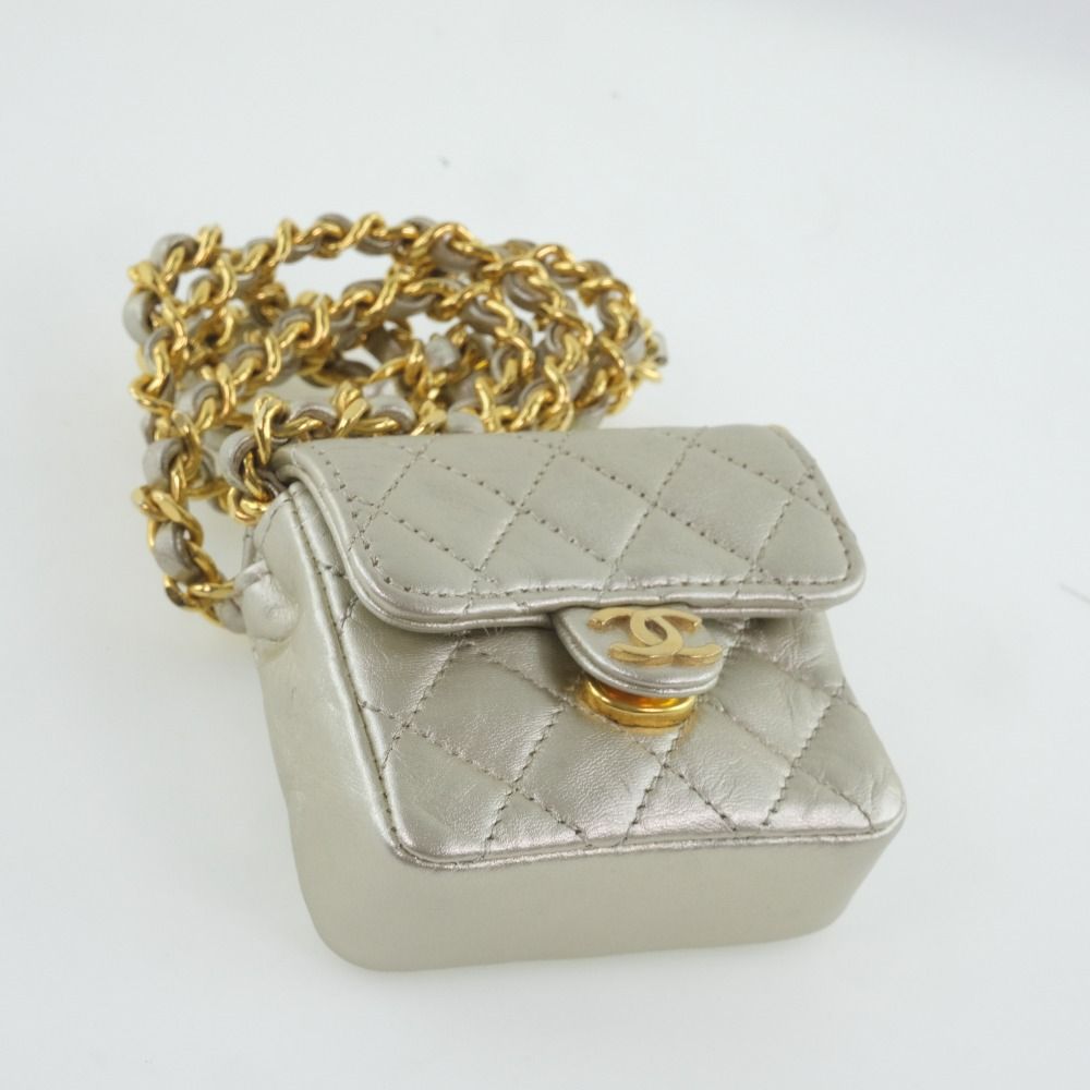 Chanel Chain Pochette Calf Shoulder Bag
