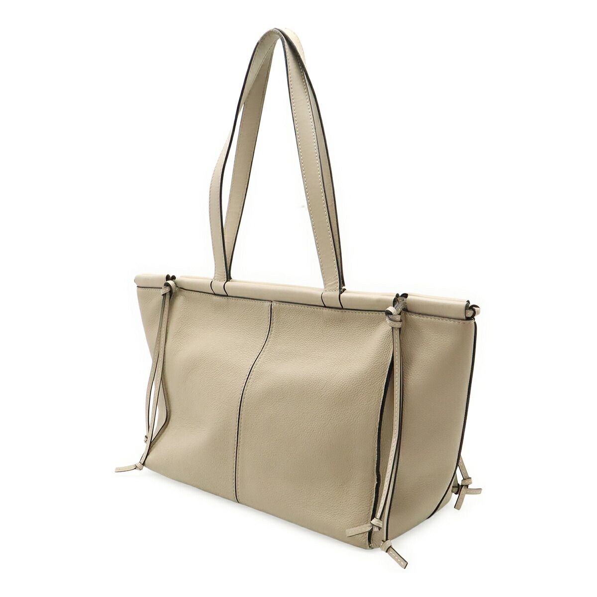 Loewe Cushion Tote Small Leather 2way Tote Bag