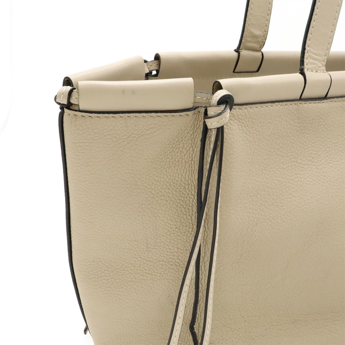 Loewe Cushion Tote Small Leather 2way Tote Bag