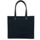 Christian Dior Oblique Canvas Leather Tote Bag