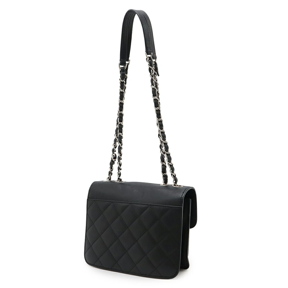Chanel Coco Mark Calfskin Shoulder Bag