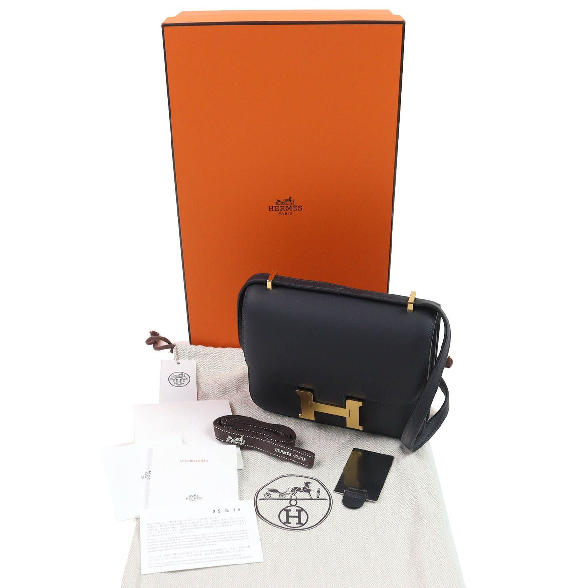 Hermes Constance 3 Mini Swift Shoulder Bag