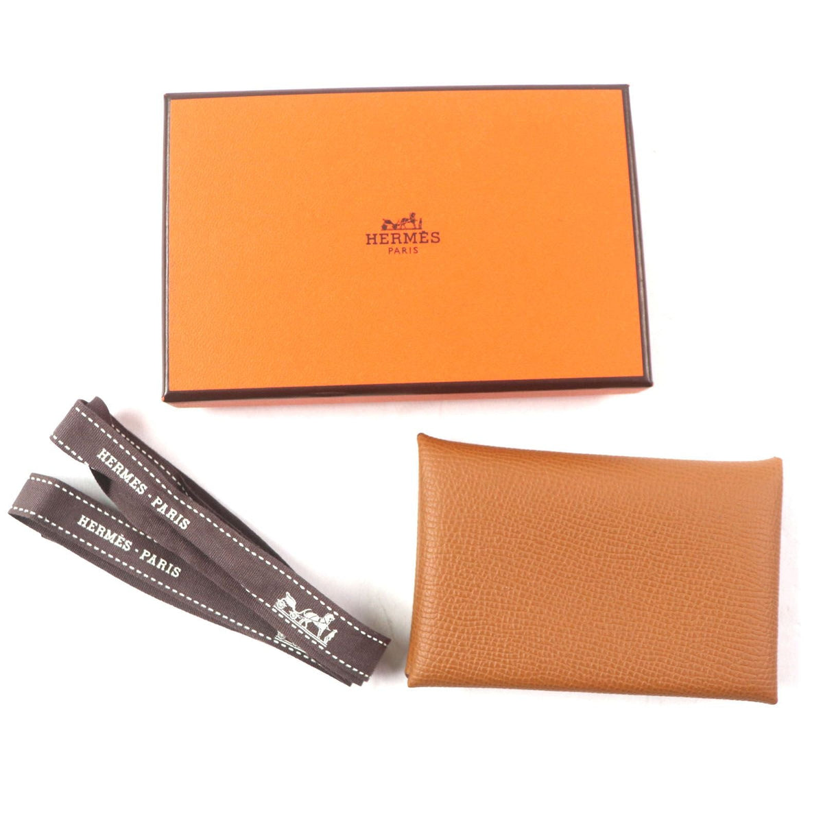 Hermes Calvi Epsom Card Case