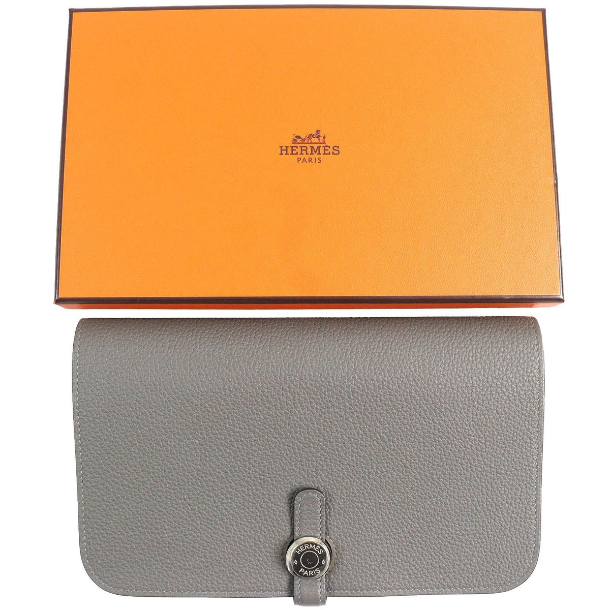 Hermes Dogon GM Duo Togo Wallet