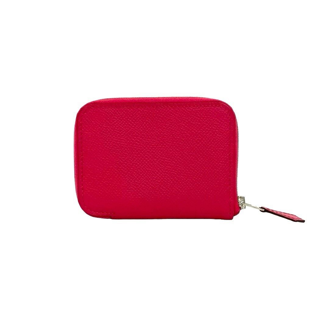 Hermes Azap Silk in leather coin card case