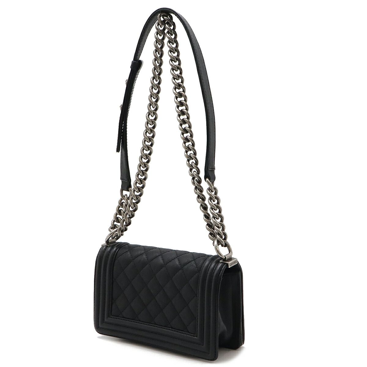 Chanel Boy Chanel Leather Chain Shoulder Bag
