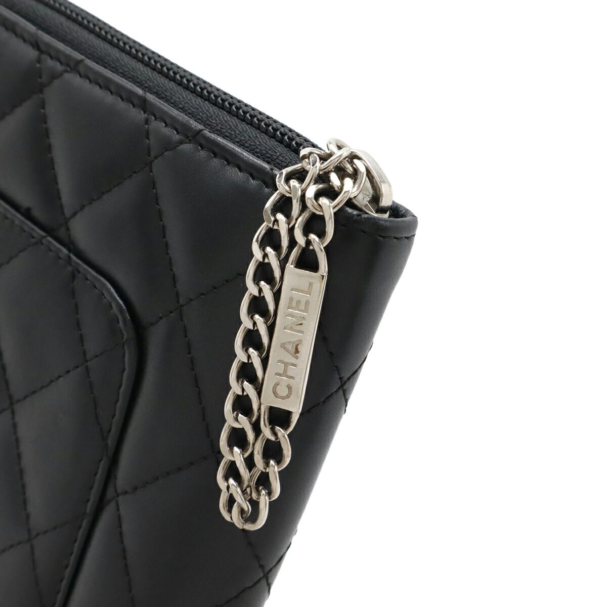 Chanel Cambon Line Organizer Long Wallet Calfskin