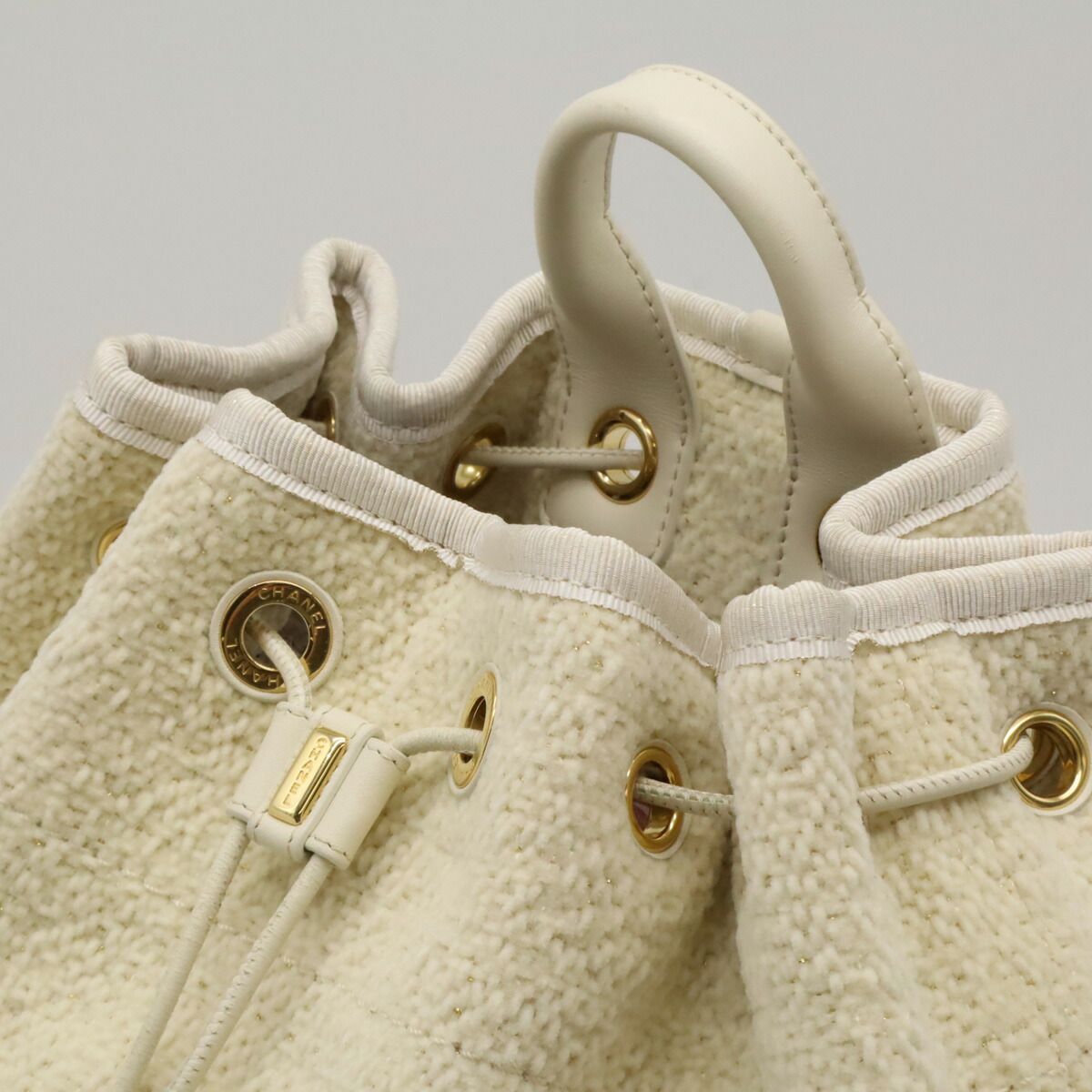 Chanel Deauville Velour Backpack