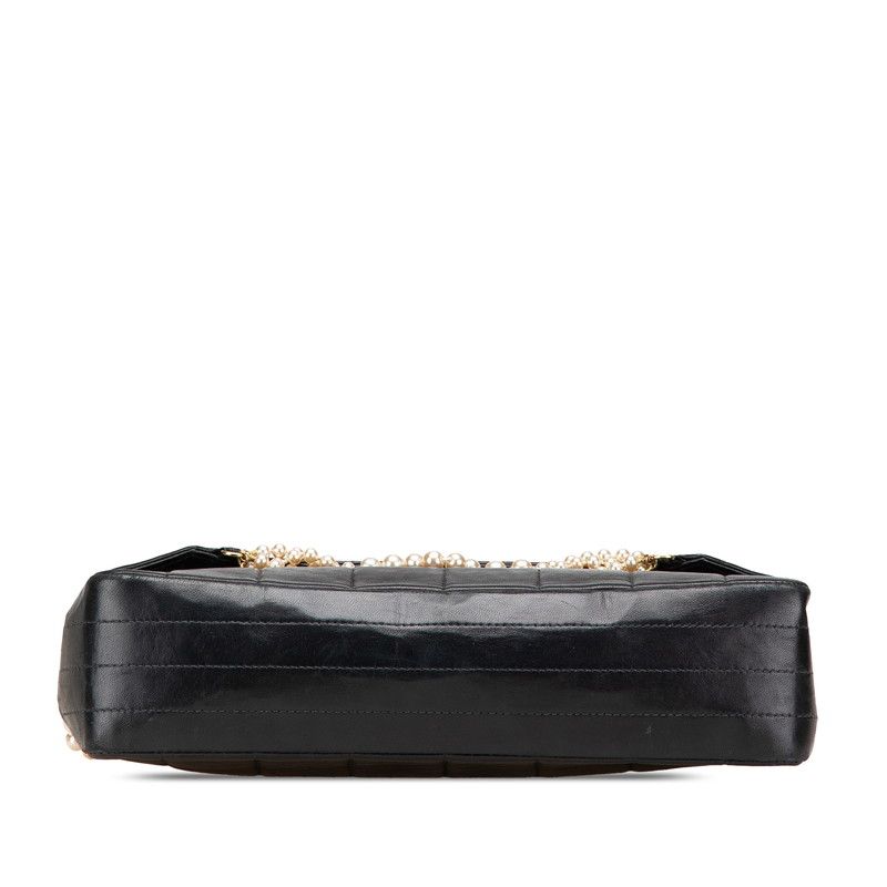 Chanel Choco Bar Lambskin Shoulder Bag