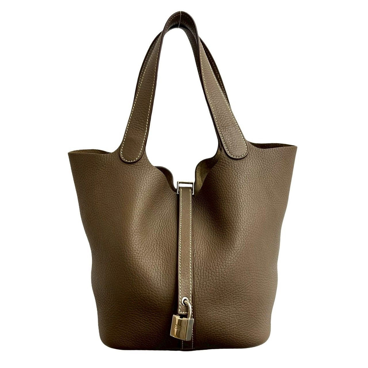 Hermes Picotin Lock MM Taurillon Clemence Handbag